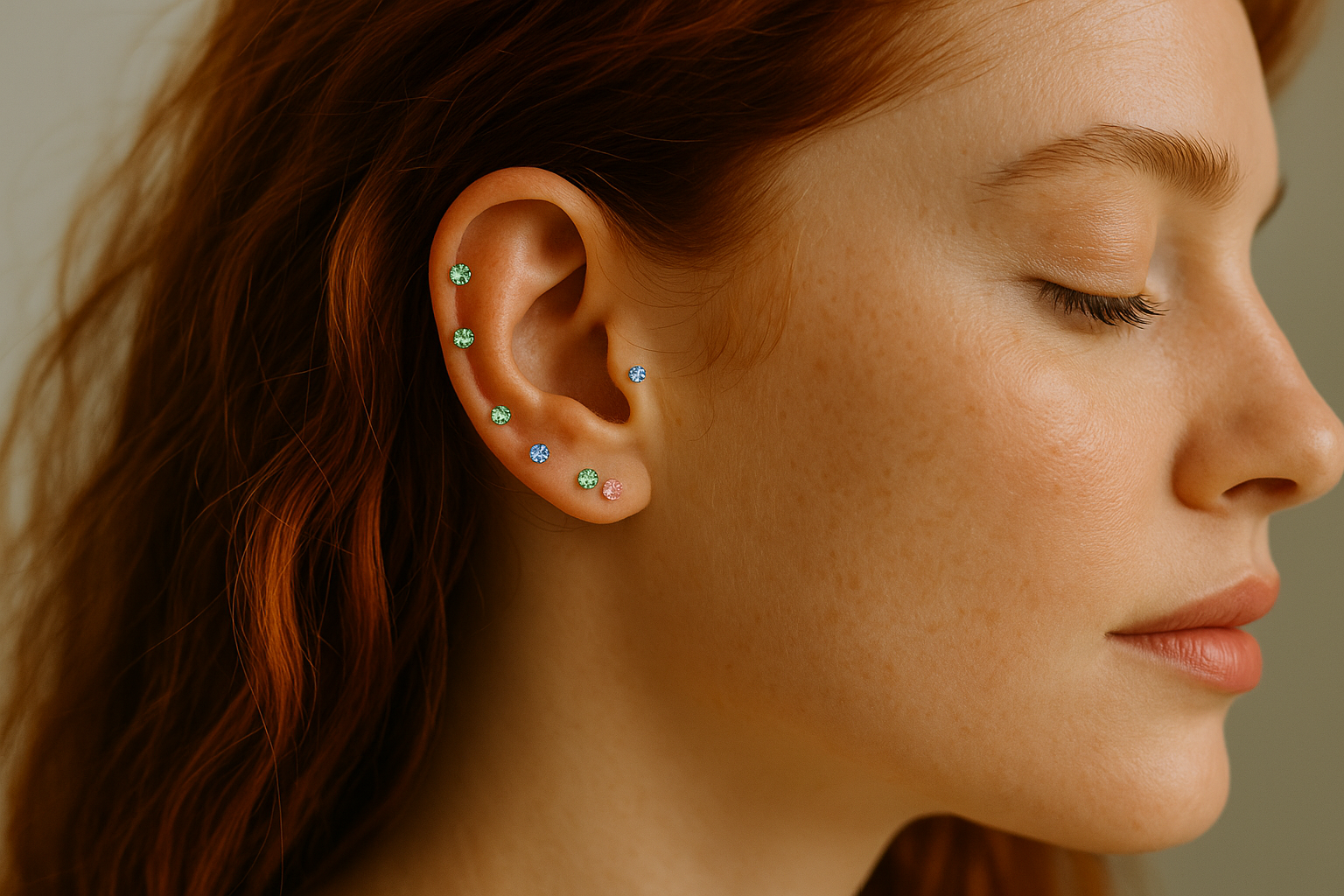 The Alignment | 24k Gold Plated Ear Seeds with Swarovski® Crystals