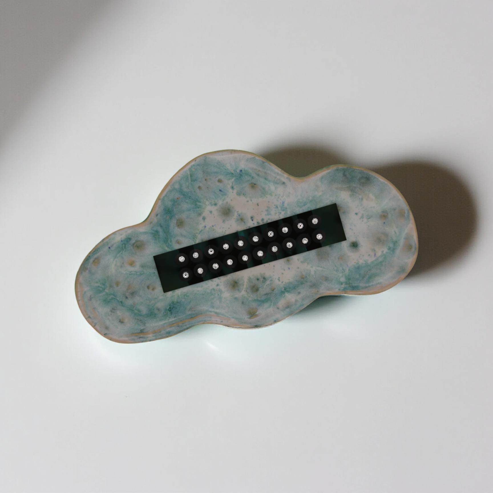 The Mirror | 24k Gold Plated Ear Seeds with Swarovski® Crystals
